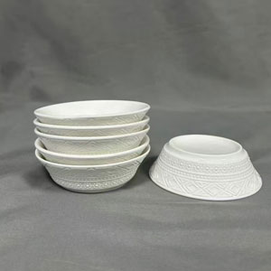 4.3英寸浮雕味碟